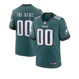 Philadelphia Eagles Nike Custom Game Jersey - Midnight Green